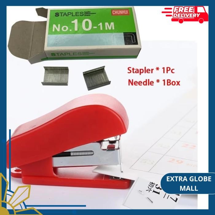 

STAPLES STAPLER MINI KECIL SET UNIK LUCU BONUS ISI ATK PORTABLE ALAT PENJEPRET KERTAS MINI FREE REFILL 1 BARIS ISI ULANG NO 10 10-1M UNIK LUCU BONUS ISI ATK ANAK SEKOLAH SD SMP PERLENGKAPAN KANTOR CUTE BOOKBINDING MACHINE FIXING BEST PRODUK !!