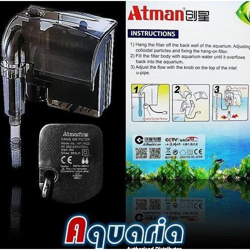 Atman Hf0600 Filter Gantung Aquarium
