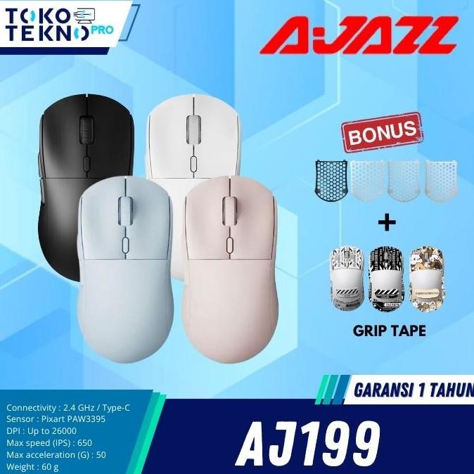 Ajazz AJ199 / AJ-199 Wireless Lightweight Gaming Mouse