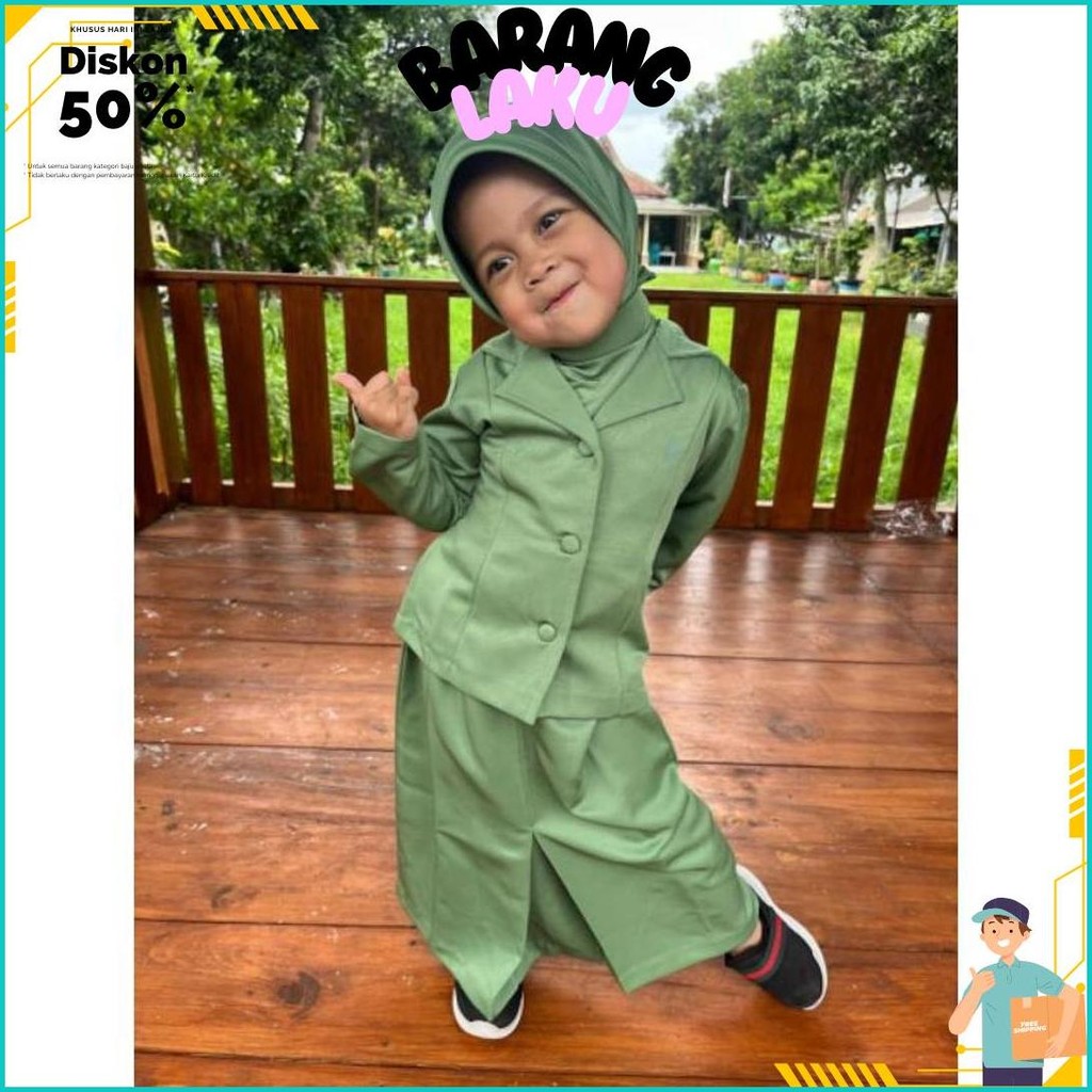 Baju Anak Persit Baju Persit Anak Bahan Mirip Dengan Persit Dewasa Original Produk