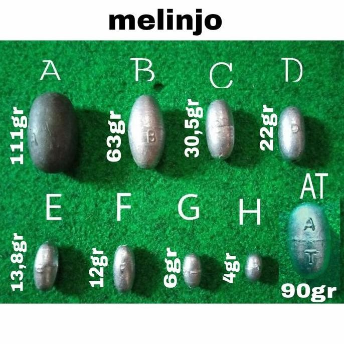 Timah / Timbel / Pemberat Pancing Melinjo Harga Kiloan