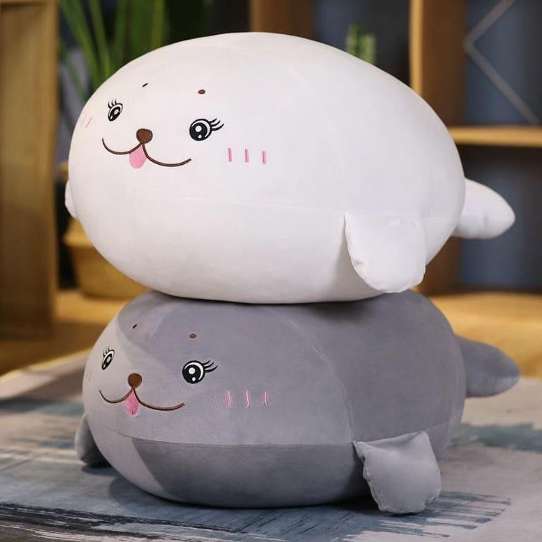 Boneka Anjing Laut Boneka Hewan Anjing Laut Ukuran 35cm Terbaru