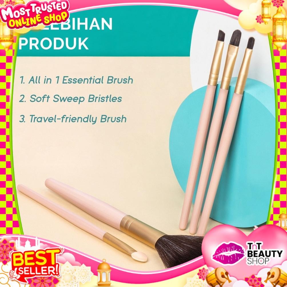 

baru y.o.u glam fix excellent brush set - kuas makeup lengkap original | tnt beauty shop