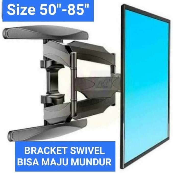 TERMURAH - bracket tv swivel braket tv 43 50 55 60 65 70 inch