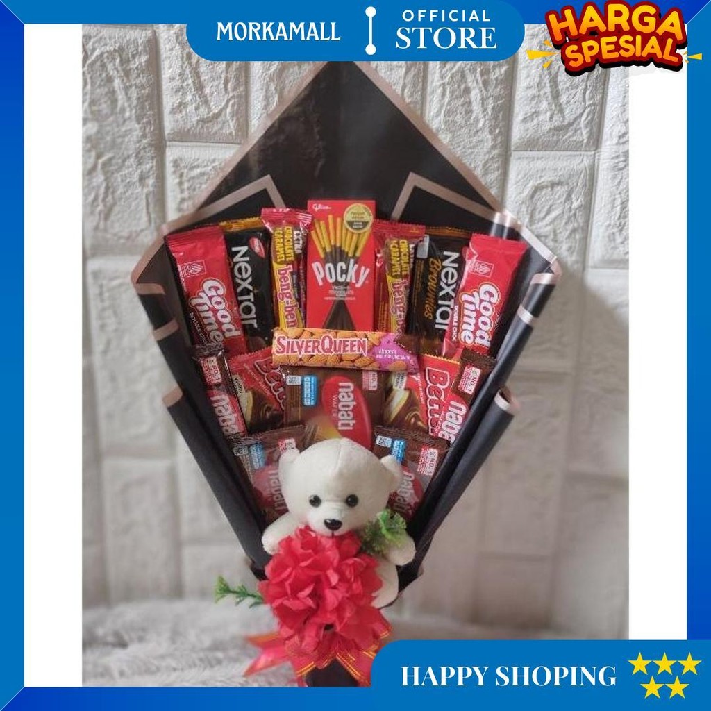 

(Ready Stock) Barang Bisa Dikirim Hari Yang Sama - Bucket Snack /Buket Makanan / Snack Bucket Sidang, Wisuda, Ultah, Pocky H12 Terlaris