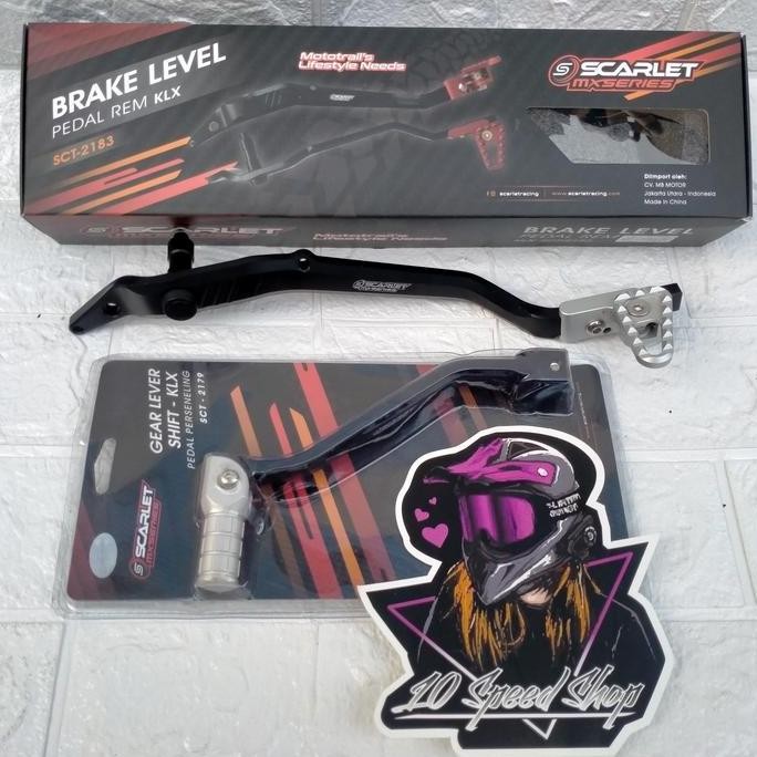 Pedal Rem Scarlet Set Operan Gi Klx Dtracker Pedal Rem Klx Dtracker