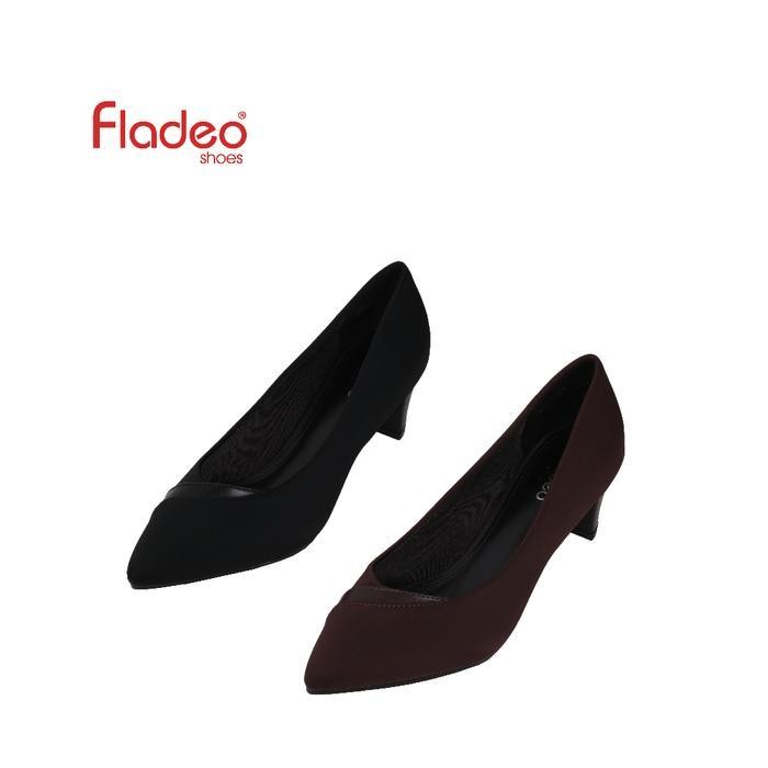 Fladeo I23/Lsf515-1Ba/ Sepatu Pantofel Hak Wanita [ Formal Shoes ]