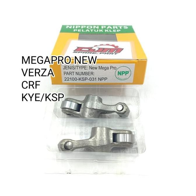 Platuk klep rocker arm honda MEGAPRO new verza crf 150 orinal NPP
