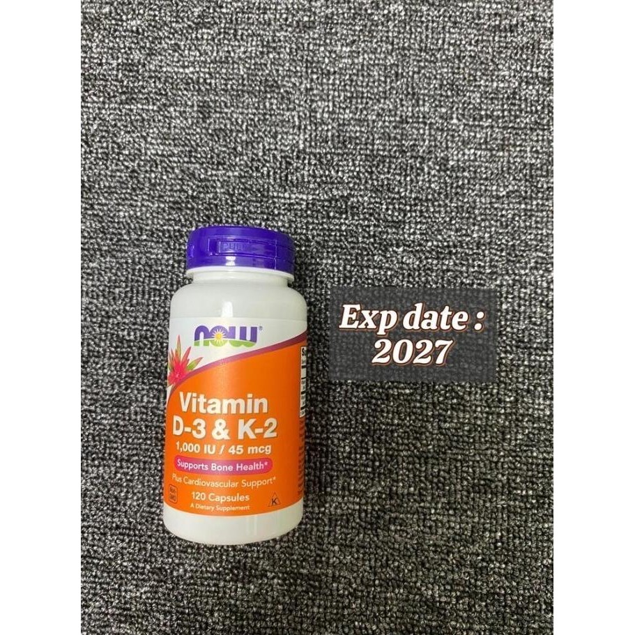TERMURAH - NOW VITAMIN D3 K2 5000 10000 IU ORIGINAL USA HALAL FDA | DEVI VITAMIN