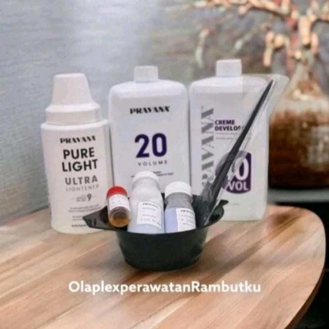 NEW Bleaching Rambut Vegan Pravana Lvl 9 Ori USA with Olplx