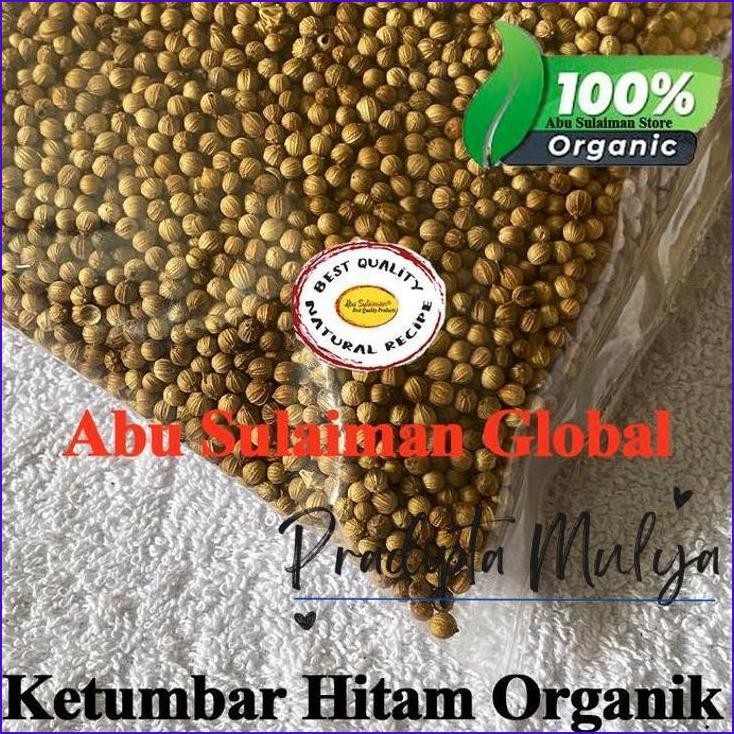 

Original..!! Ketumbar Hitam Organik / Ketumbar Maroko / Black Coriander 500 G