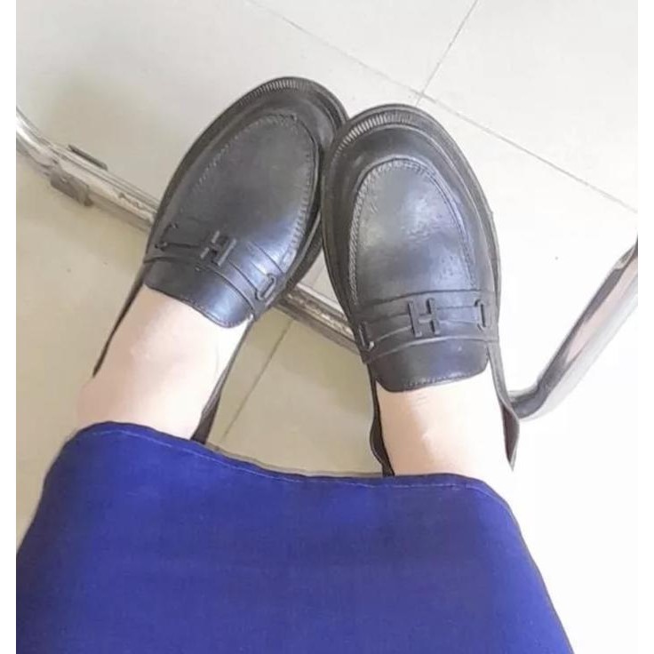 Sepatu Pantofel Casual Jelly Karet Wanita Import Balance 0605 - 1