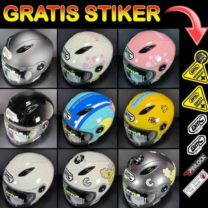 HELM BMC MILAN ORIGINAL solid polos motif