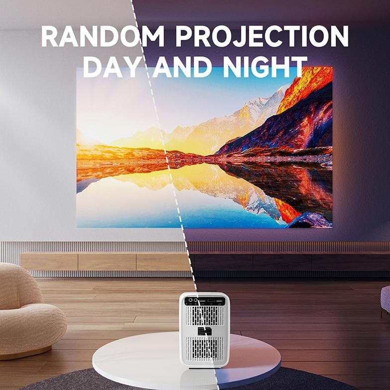 Hadiah Idul Fitri [COD] Ready Stock Umiio U20 Proyektor Android TV 4K Smart Projector Ram 3GB +64GB 