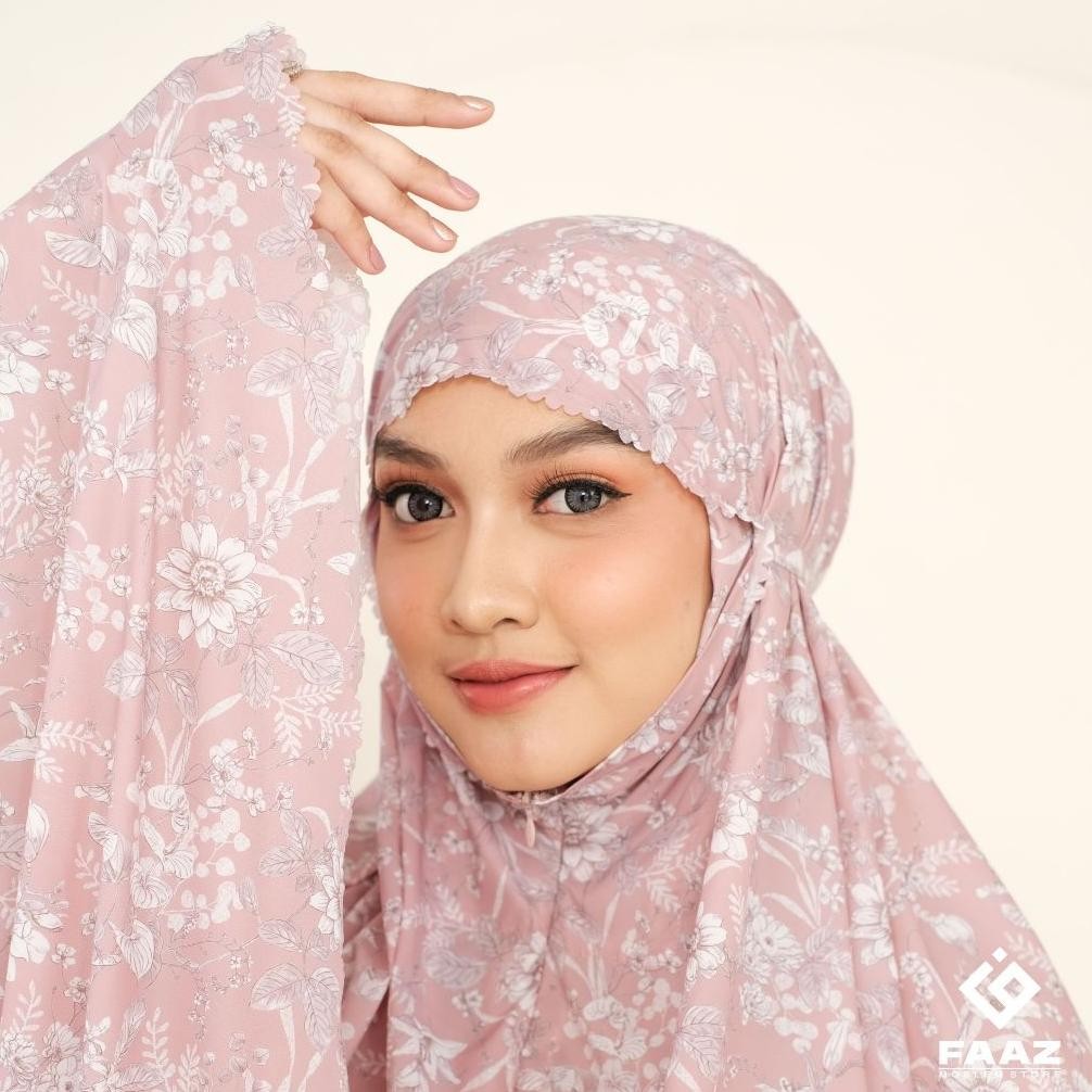 Promo Mukena Traveling 2In1 Ameera Free Sajadah Dan Mini Pouch Ae-24