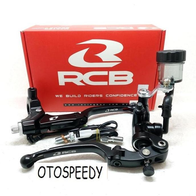 MAster REM RCB s1 radial 14mm Master kopling kiri RCB BLACK hitam