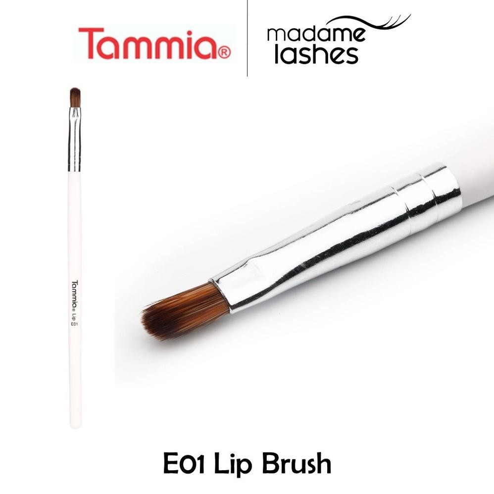 

baru tammia e01 lip brush | kuas lipstik presisi & lembut