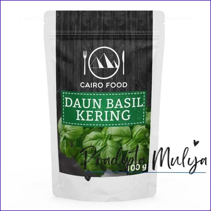 

Asli..! Daun Basil Kering Cairo Food - 100 Gram