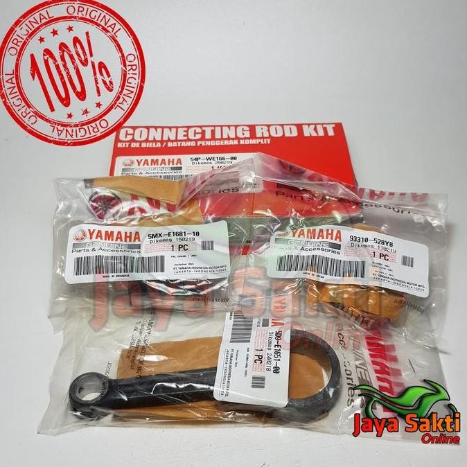 STANG SEHER STANG PISTON MIO J - MIO GT - SOUL GT FINO FI ASLI YAMAHA