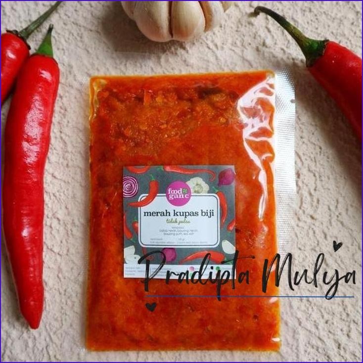 

Pasti Murah Bumbu Dasar Merah Tidak Pedas Cabai Merah Besar Kupas Biji