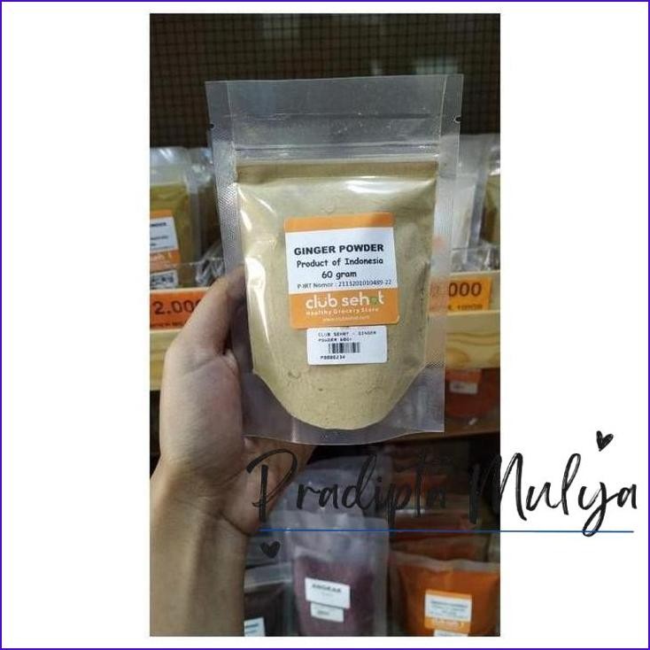 

Masih Ada.! Club Sehat - Ginger Powder 60Gr / Bubuk Jahe