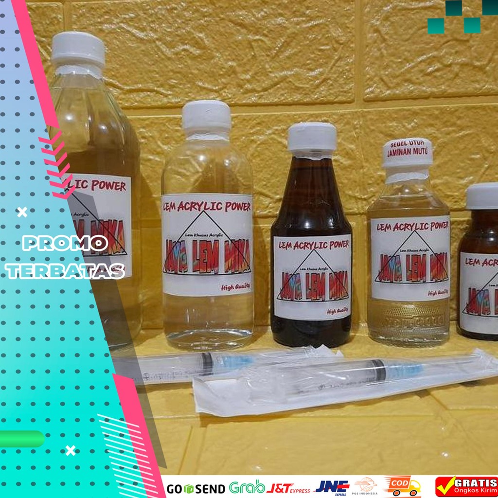 

NEW LEM AKRILIK TRANSPARAN