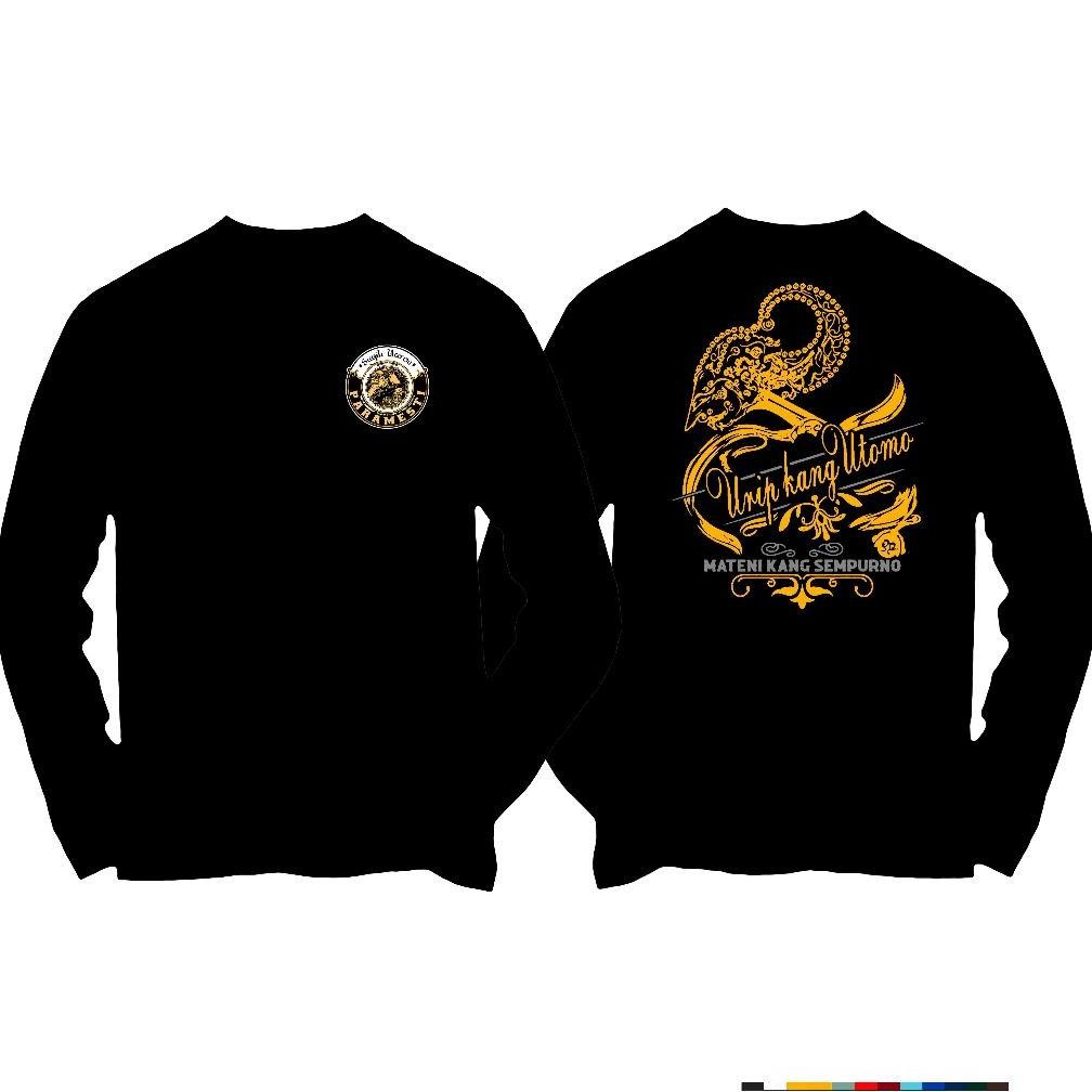Promo Kaos Jawa Distro Pria Wayang Kulit Kang Utomo Kaos Wayang Kata Jawa Atasan Pria Wanita
