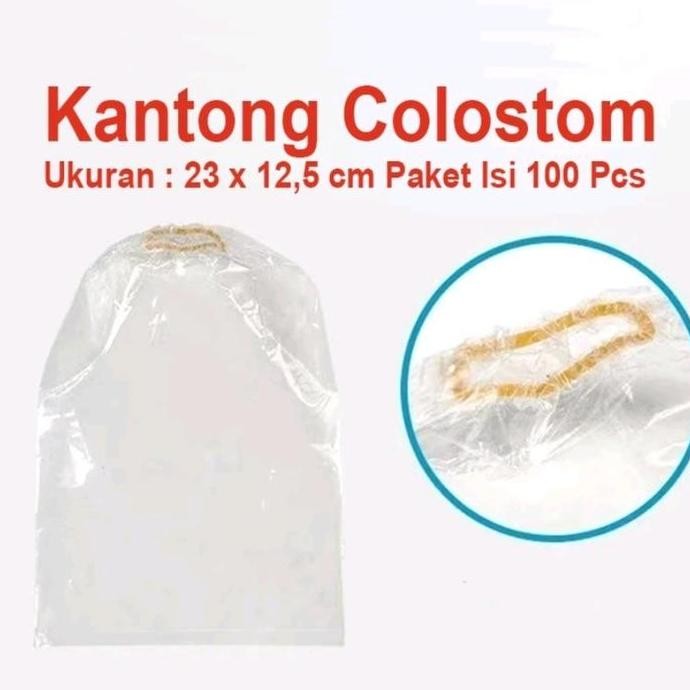 COLOSTOMY BAG KANTONG STOMA PERUT/SABUK KANTONG KOLOSTOMI DEWASA