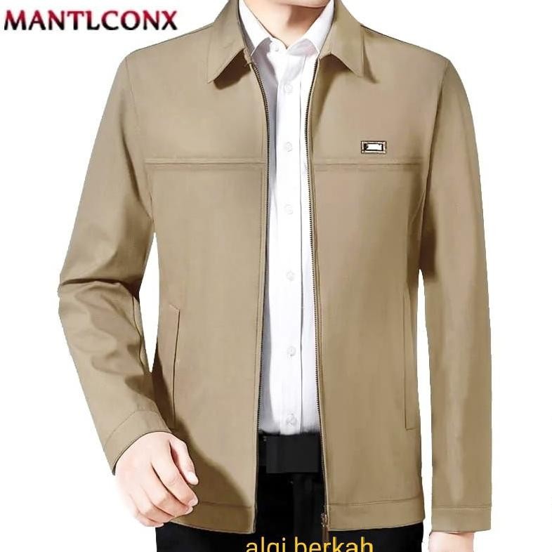 jaket santri jaket guru jaket semi jas bahan karun drill JunDW