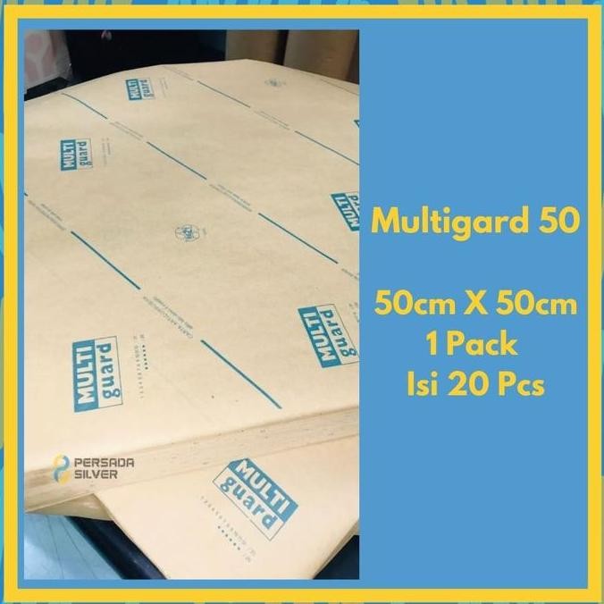 

TERMURAH - KERTAS ANTI KARAT VCI Multigard 50 Ukuran 50cm X 50cm 1 Pack