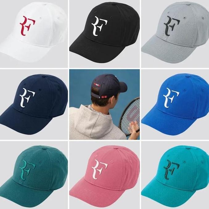 PROMO Uniqlo Roger Federer Tennis Cap / Topi Tenis Uniqlo
