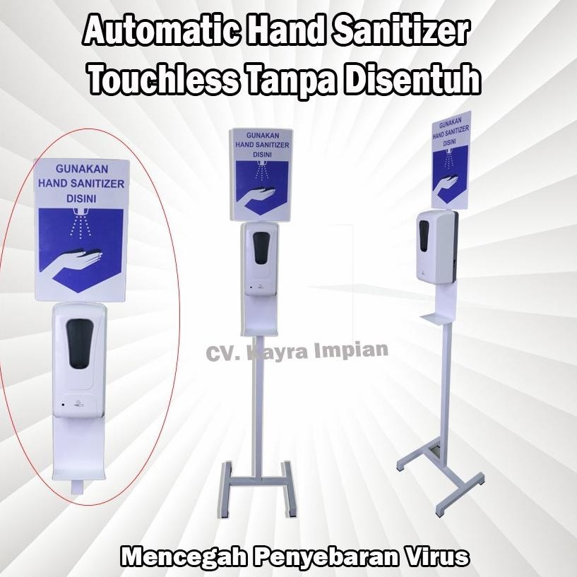Hand Sanitizer Otomatis / Automatic Hand Sanitizer Touchless RJ