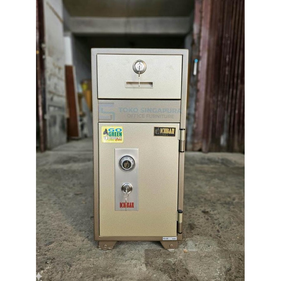 Brankas Drop Safe Celengan Ichiban Ul-20 ; Cocok Untuk Hotel, Restoran, Rumah Ibadah, Pom Bensin, Mi