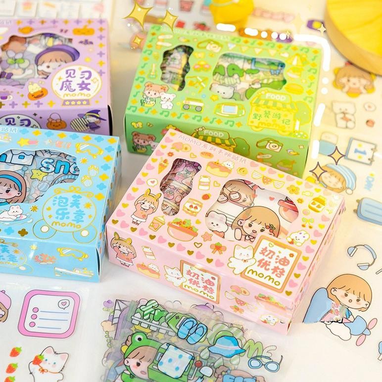 

Stiker Momo Roll Lucu Mainan Anak Isi 4 Roll Dan 39.@ Stock