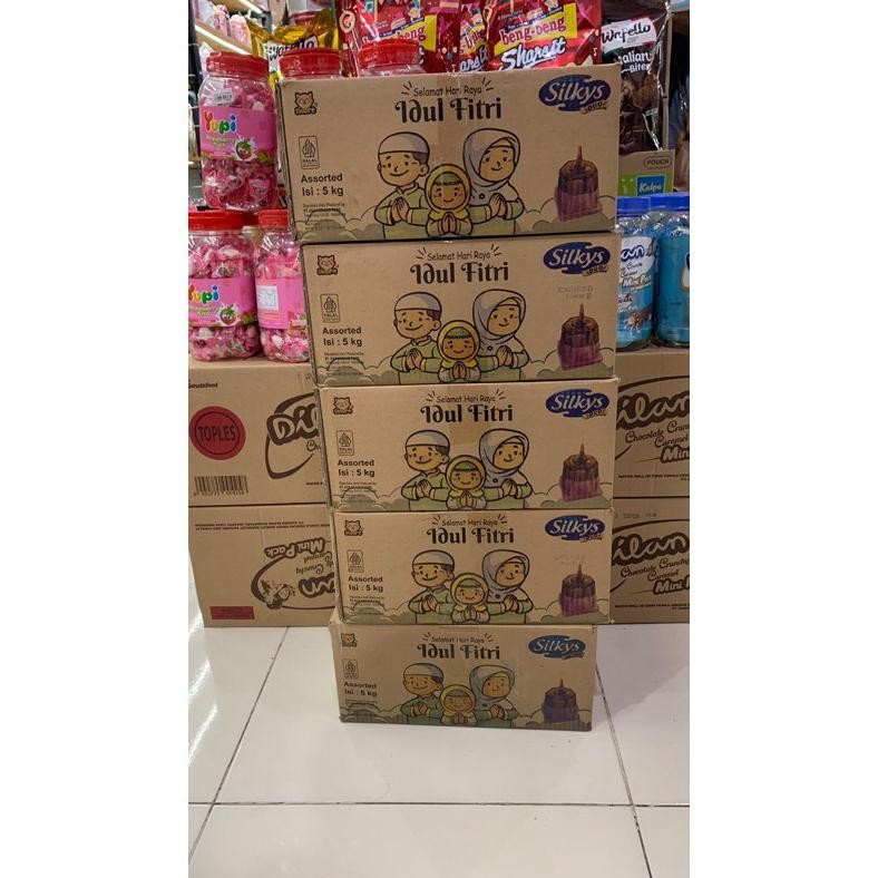 

Pudding Silkys 1Kg Duo Lapis Gula Aren Mix Fruit/ Silky Puding Kemasan/Pudding 1Kg Kurleb 38-40Pcs Ya Trending