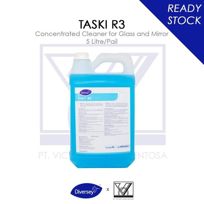 TERMURAH - Diversey TASKI R3 (Repackage) - Pembersih Kaca & Cermin
