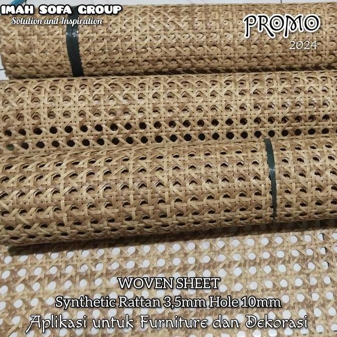 TERLARIS - Anyaman Rotan Sintetis Lembaran Promo