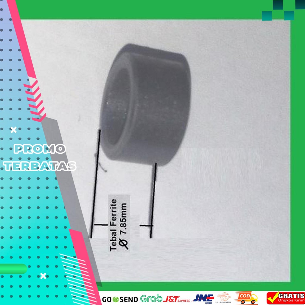 QTY 5 PCS FERRITE RING CORE BULAT KECIL 14097 ORIGINAL TDK