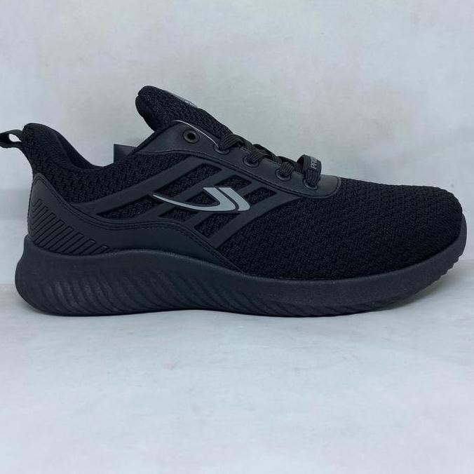 Sepatu New Era Atlanta Hitam Hitam Tali Sepatu Sekolah / Sepatu Sneakers Dewasa (Best Quality)