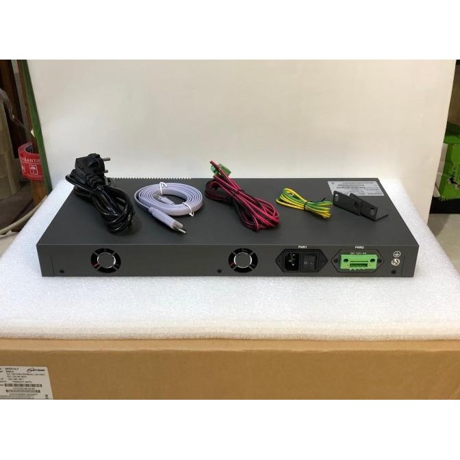 Olt Epon Fujitomo E04L3D 10G 4 Pon 64 Onu/Pon Baru Original New Stok