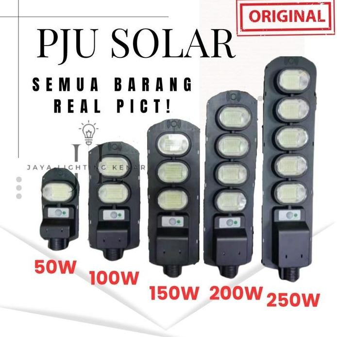 Lampu Jalan Led Solar 50 100 150 200 250 300 400W Watt Pju Solar Sell
