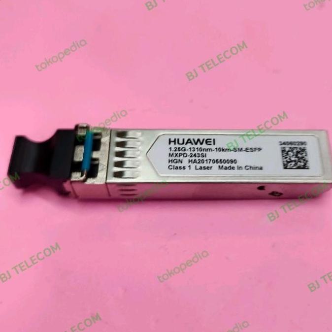 Sfp 1,25G 10 Km Huawei / Modul Sfp 1G 10 Km Huawei New Stok