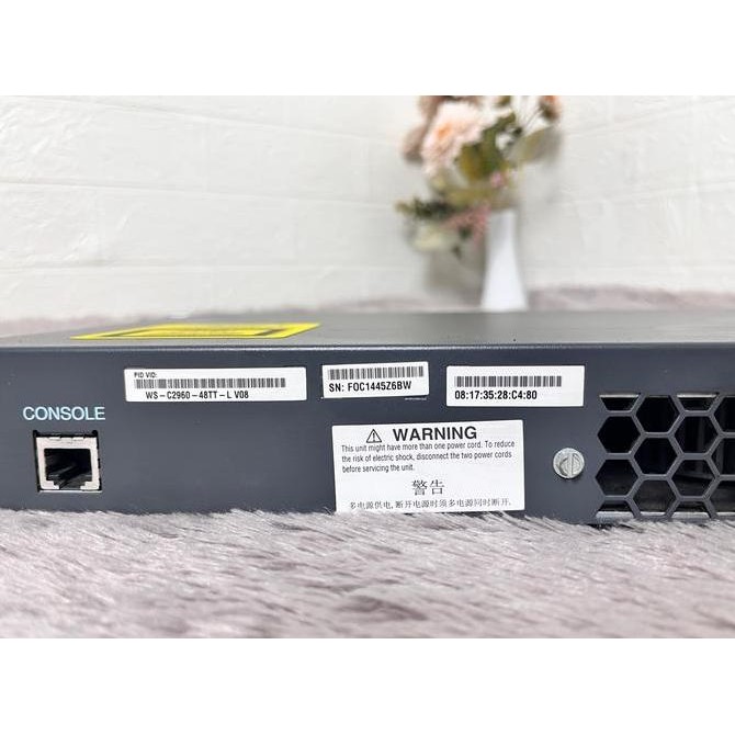 Cisco 2960 Series Ws-C2960-48Tt-L Cisco 2960 Switch Manageble New Stok