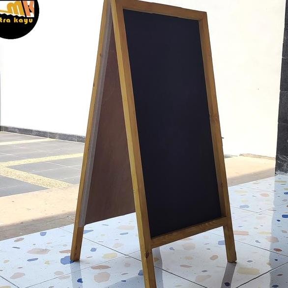

Papan Tulis Kapur Blaboard 2 Sisi Muka Sedang Sameday Mitrakayu