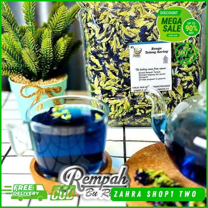 

TEH BUNGA TELANG BIRU KERING - BUTTERFLY PEA FLOWER BEST PRODUCT