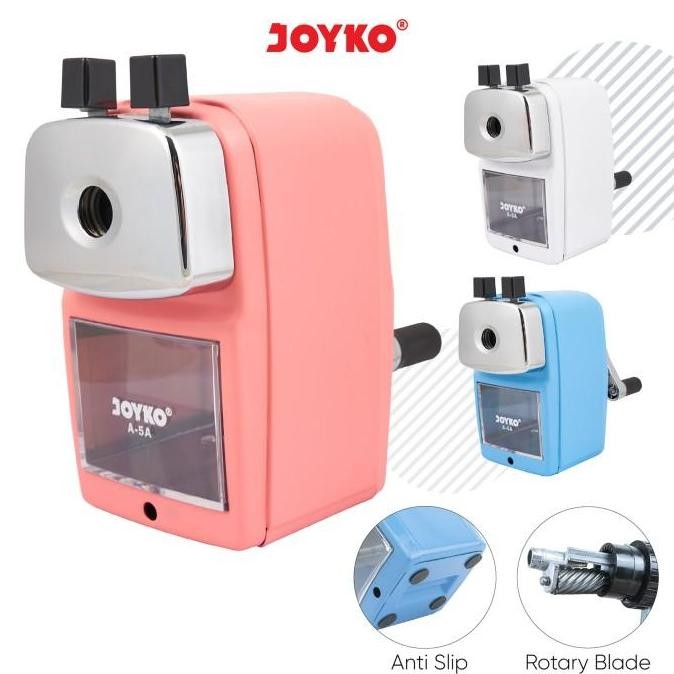 

Sharpener Rautan Serutan Putar Joyko A-5A SM