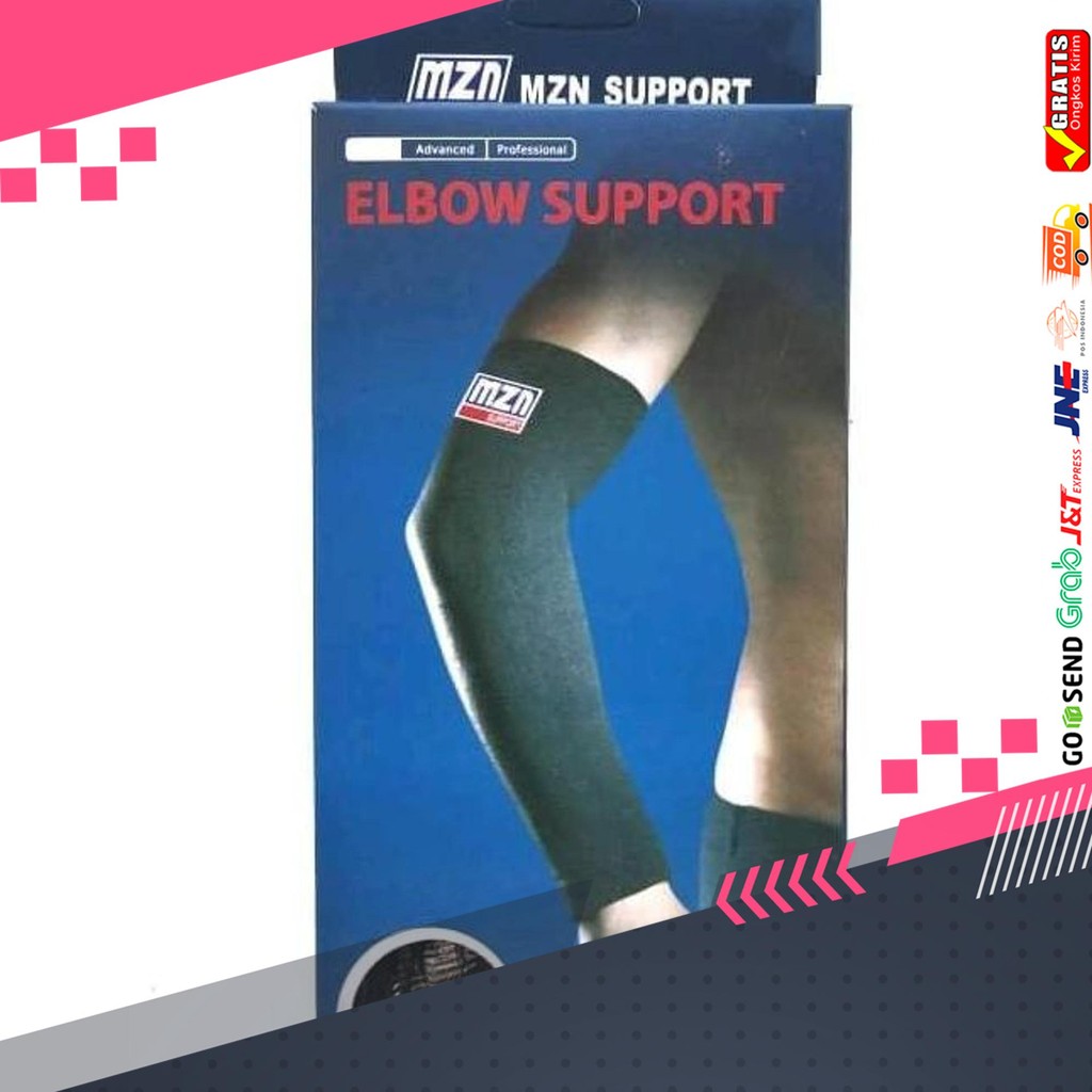 New Elbow Support Mzn Long , Deker Tangan Voli Mizuno Panjang - Pelindung Lutut