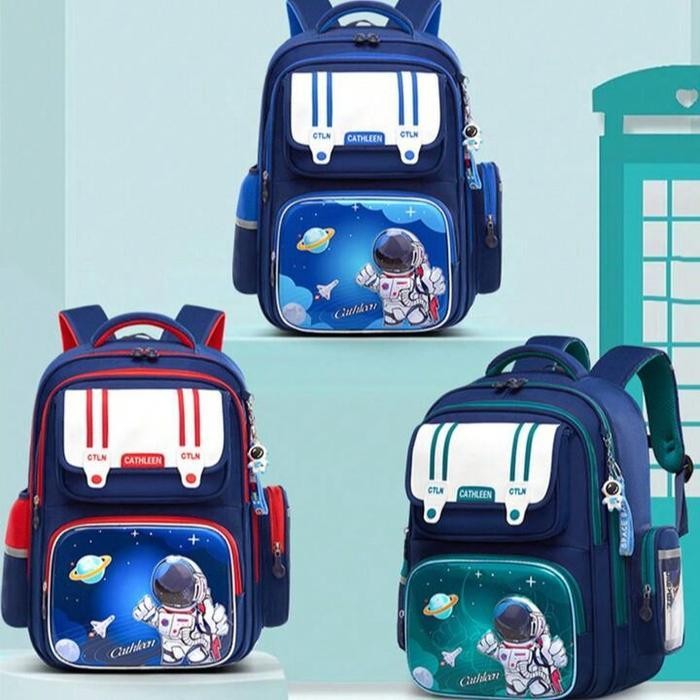 PREMIUM (READY) terjamin Tas Anak SD Astronot Fashion untuk Si Kecil Fashion Tas Punggung Model Unik