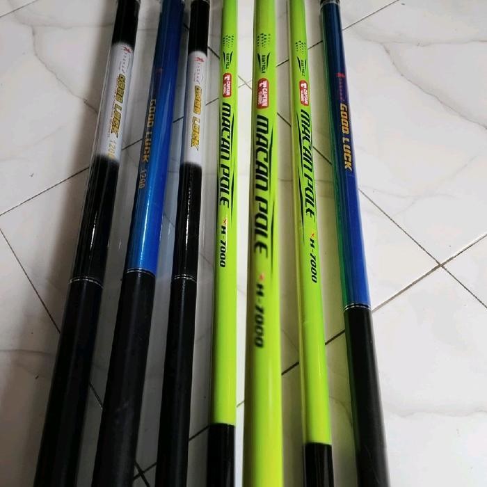 Joran Tegek Pulut Burung Cari Kroto Joran Pancing Ikan Gabus  Kaku Solid Tongkat Bendera Panjang 12 