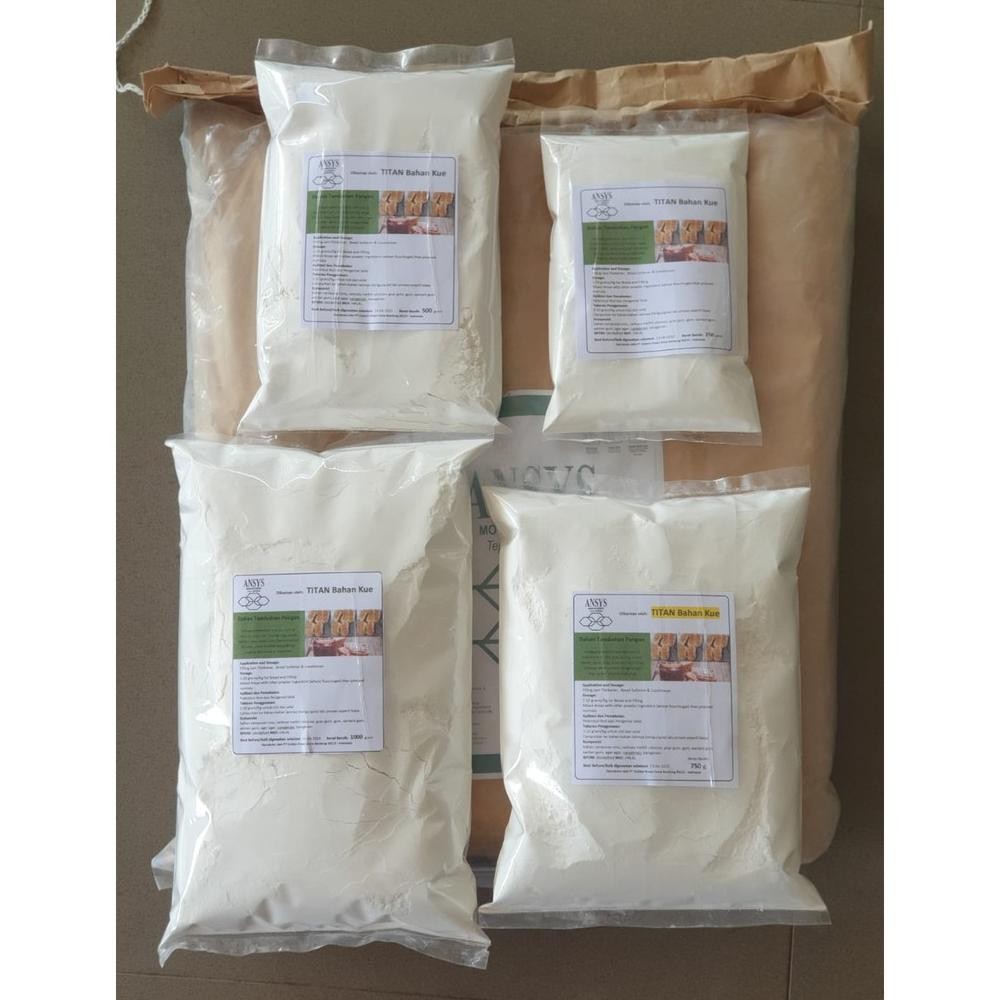 ANSYS Bahan Tambahan Untuk Pelembut Kue dan Roti Kemasan Repack 500 Gram SV